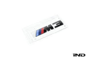 Logo de malle Brillant Noir BMW F80 M3 - Europe BM Shop