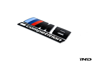 Logo de malle Brillant Noir BMW F92 M8 Competition - Europe BM Shop