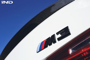 Logo de malle Brillant Noir BMW F80 M3 - Europe BM Shop