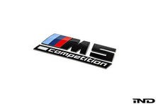 Charger l&#39;image dans la galerie, Logo de malle Brillant Noir BMW F90 M5 Competition - Europe BM Shop