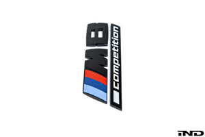 Logo de malle Brillant Noir BMW F92 M8 Competition - Europe BM Shop