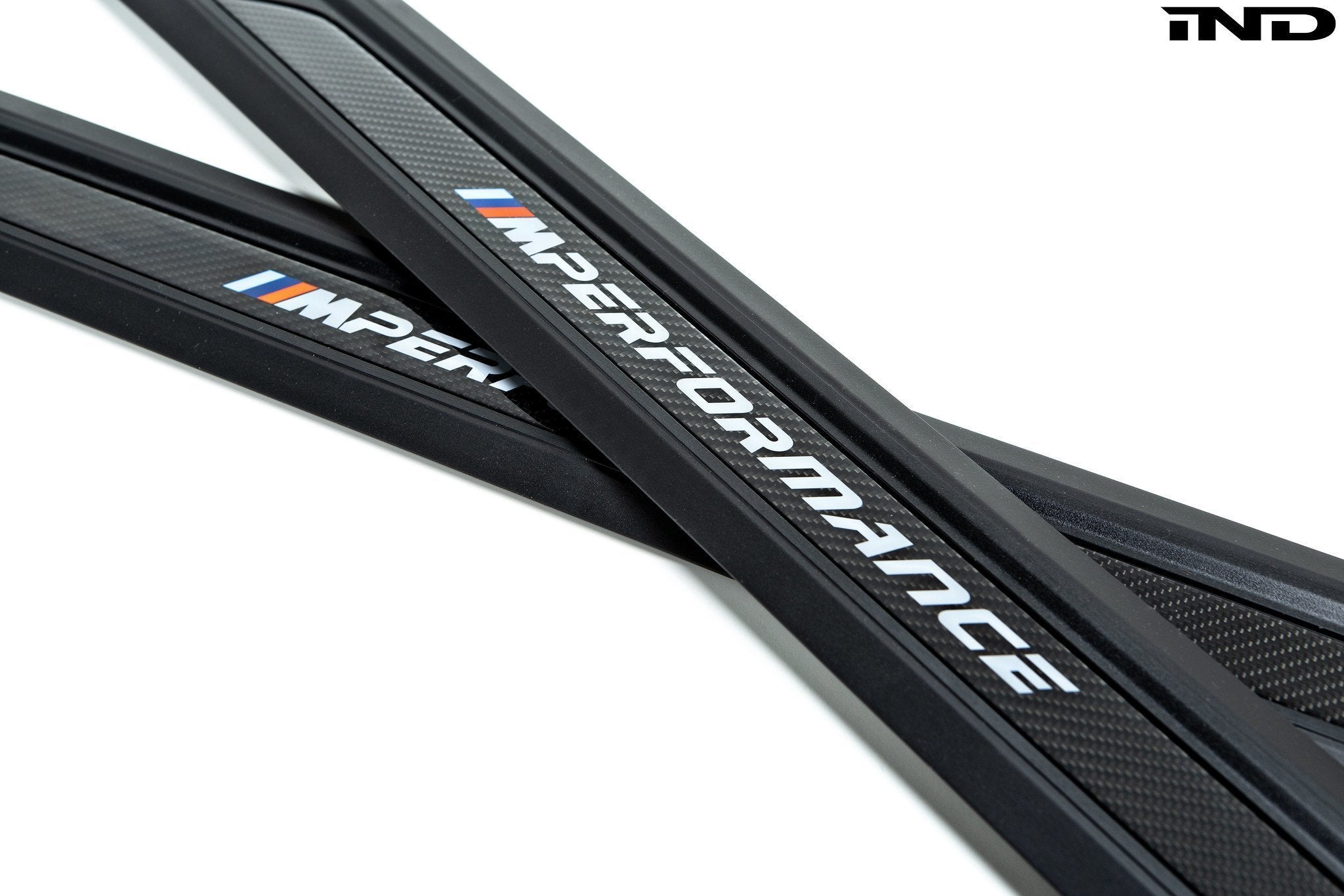 4 Plaques Plinthes Fibre Carbone Pour BMW X4 - Protection Seuil De Porte Anti-Rayures Élégante