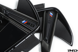 Grilles d'ailes Noir BMW M Performance M8 F92 - Europe BM Shop