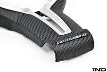Load image into Gallery viewer, Insert Volant Carbone Mat BMW M Performance - Europe BM Shop