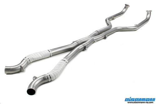 Eisenmann F10 M5 Center Pipe  - Non-Resonated - Europe BM Shop
