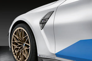 Emblèmes latéraux BMW M Performance G82 M4 Carbone - Europe BM Shop