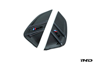 Emblèmes latéraux BMW M Performance G82 M4 Carbone - Europe BM Shop