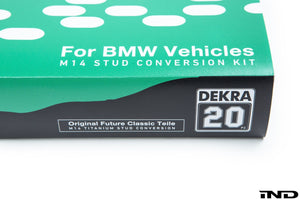 Goujons de roues Titanium Future Classic BMW M14 80mm - Europe BM Shop