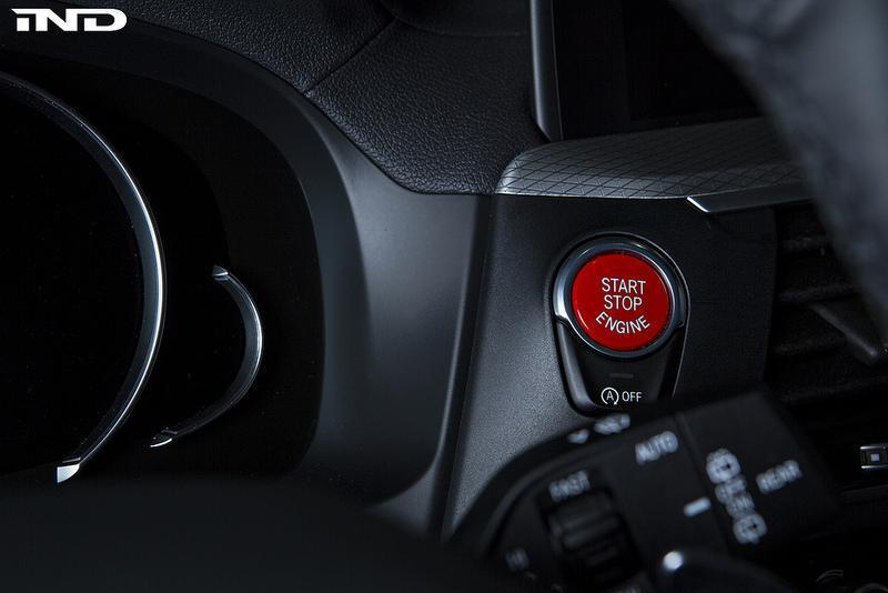 Bouton Start/Stop Rouge X3 IND