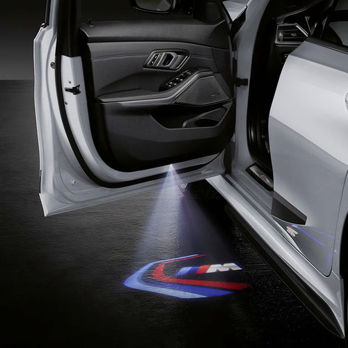 PROJECTEUR DE PORTE À LED AVEC LOGOS M PERFORMANCE ET M 50MM F40 - Europe BM Shop