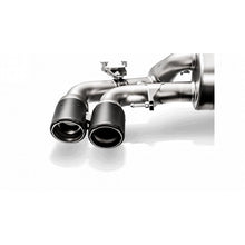 Charger l&#39;image dans la galerie, Slip On titane Akrapovic BMW M5 F90 avec FAP - Europe BM Shop