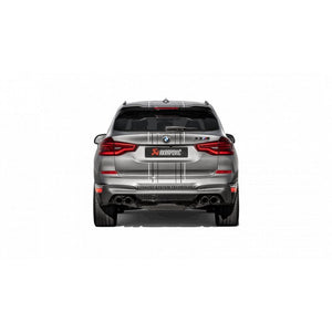 Slip On titane Akrapovic BMW X3M X4M F97 avec FAP - Europe BM Shop